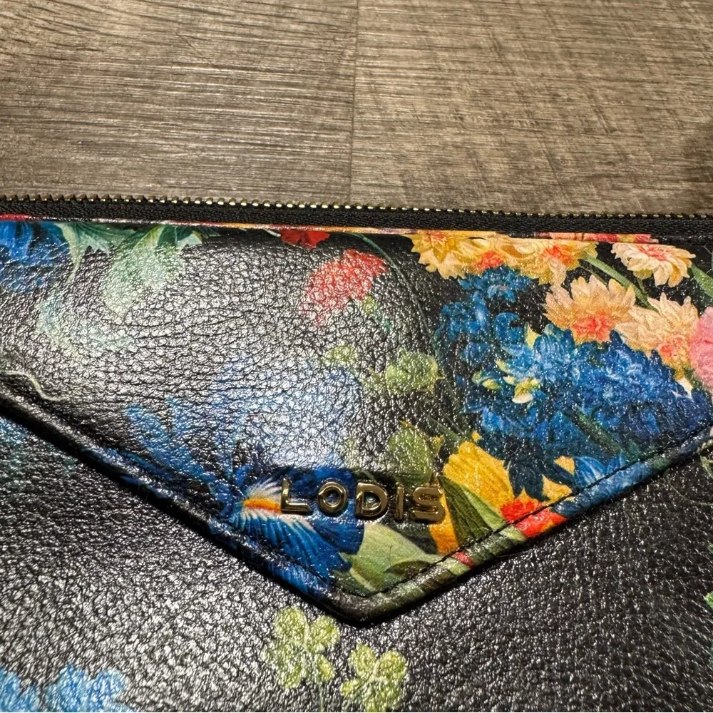 LODIS Floral Wristlet